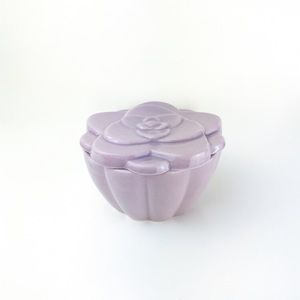 Ceramic succulent shaped trinket box